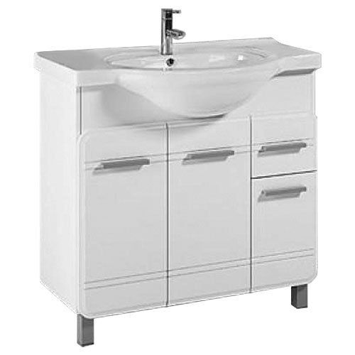 Тумба напольная с раковиной AQWELLA "Корсика-80" Тумба напольная с раковиной AQWELLA "Корсика-80"