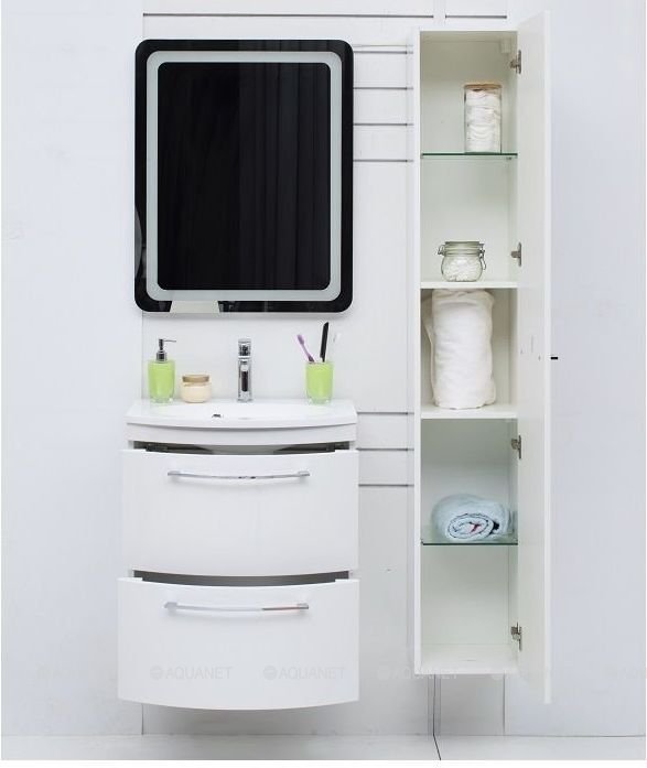 Пенал AQUANET "Тока 1s" R одна дверь