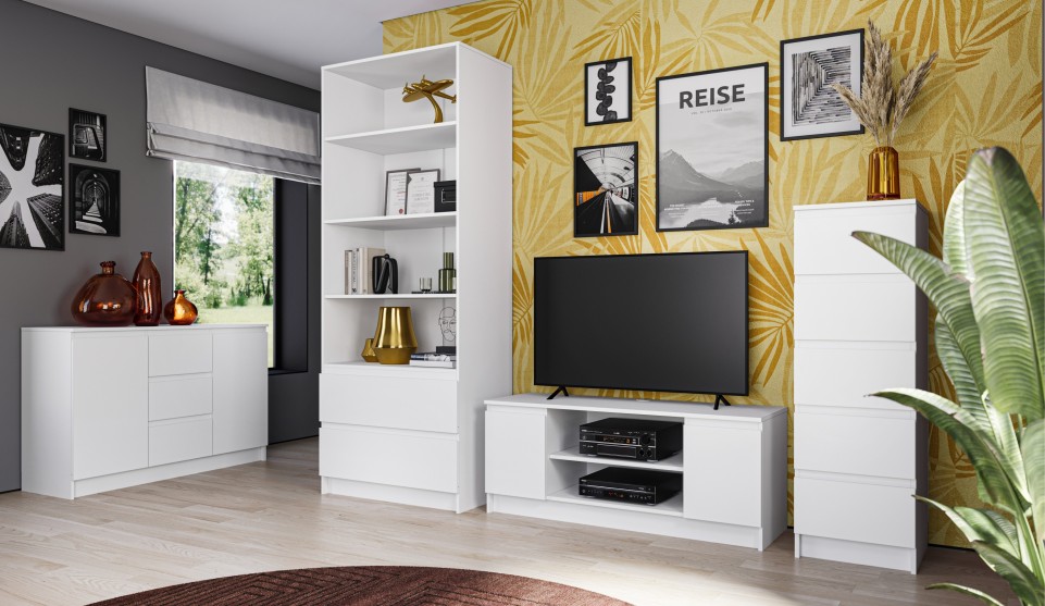 Гостиная "Оникс вайт" Белый Гостиная "Оникс вайт" Белый