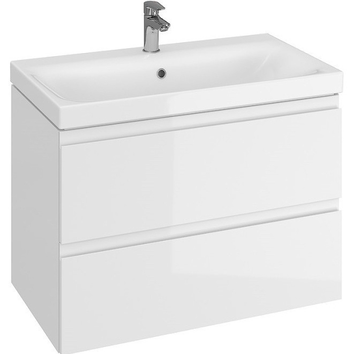 Тумба подвесная с раковиной Cersanit "Moduo Slim 80" Тумба подвесная с раковиной Cersanit "Moduo Slim 80"