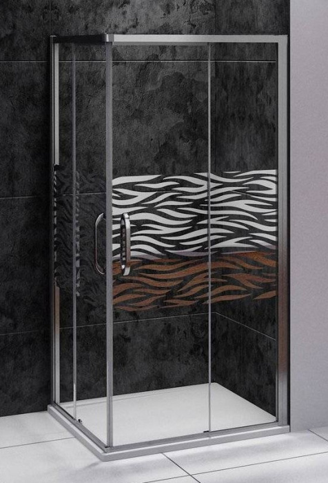 Душевое ограждение BAS "ANTARES" CR-100-W-CH АН00014 Душевое ограждение BAS "ANTARES" CR-100-W-CH АН00014