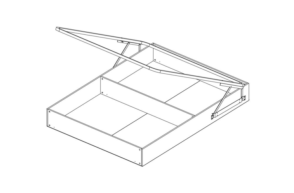 Кровать 160 N с подьемным механизмом "ОЛИВИЯ"