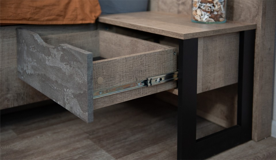 Тумба прикроватная ЛВ/ПР 2шт "Стокгольм"