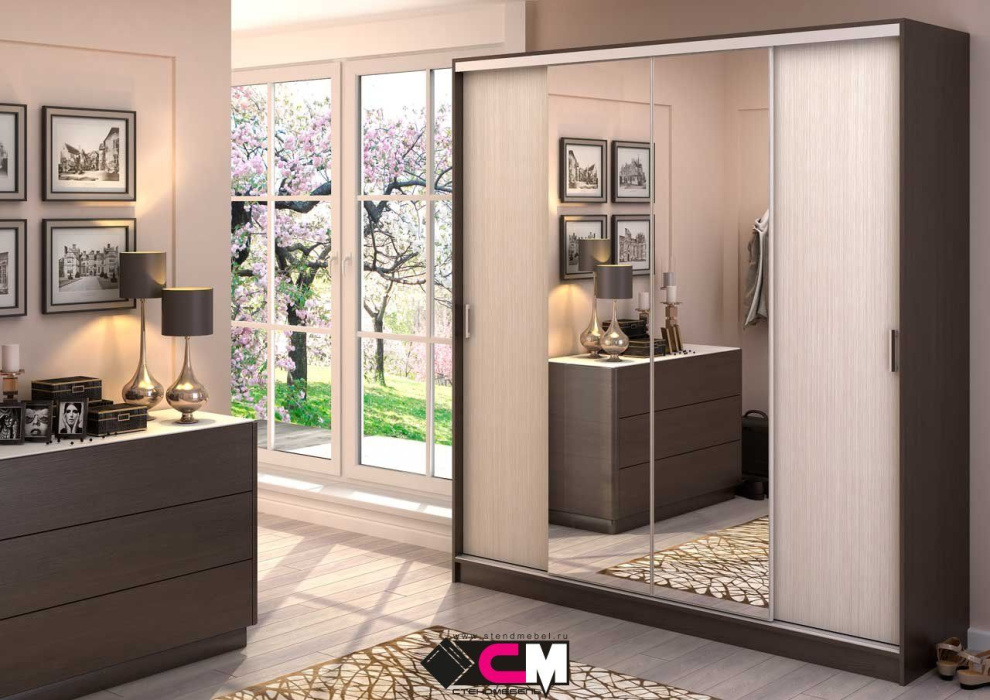 Шкаф-купе "Альянс" 2,0м Шкаф-купе "Альянс" 2,0м