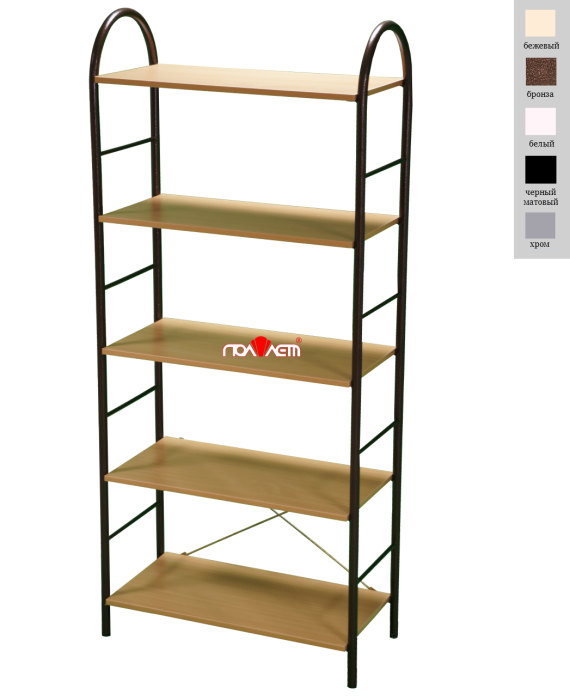 Стеллаж Ж 421 с 5-ю полками Стеллаж Ж 421 с 5-ю полками