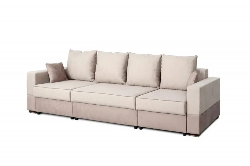 Диван-кровать "Бостон 2800" СТАНДАРТ Лана бежевый / Лана капучино