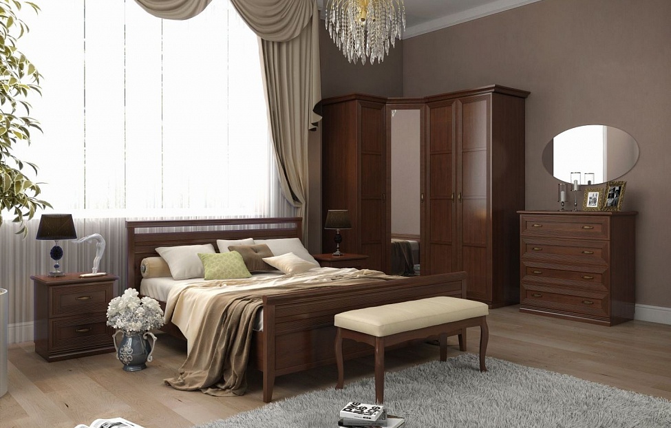 Спальный гарнитур "Адажио" 4 Спальный гарнитур "Адажио" 4