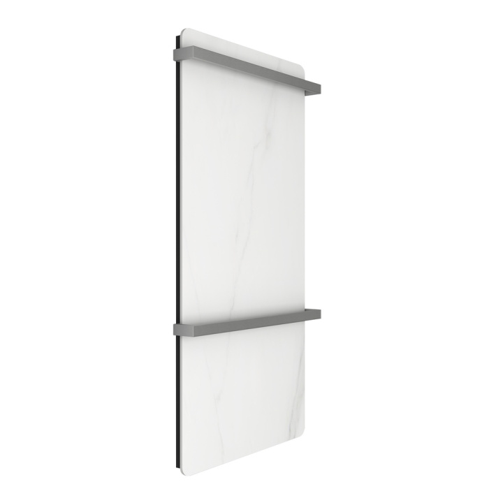 Полотенцесушитель электрический N-389ND N-389SW "Snow White" (810Х432Х57)