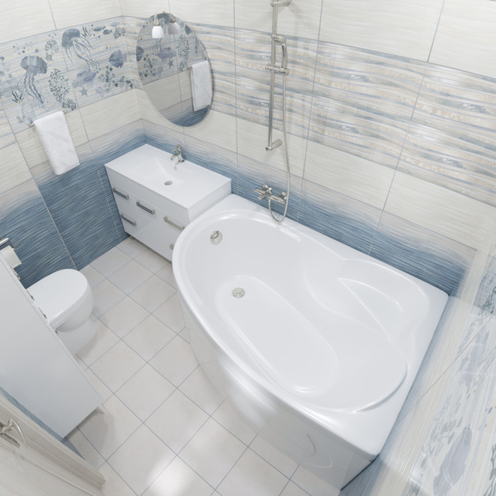 Ванна "Кайли 150" левая 150Х100Х62