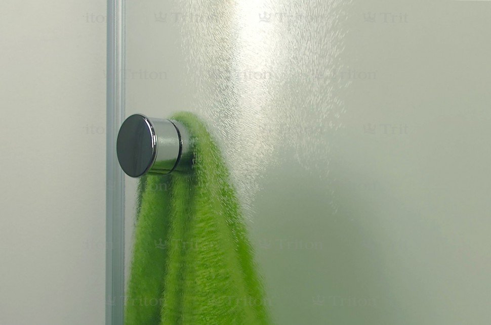 Душевое ограждение "Риф 100Х100 В1" ГРЕЙС (средний поддон 31см)