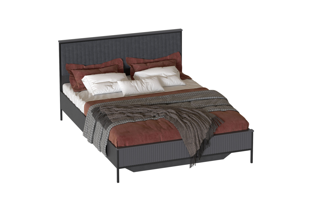 Кровать 1600 "Нора" матрасное основание включено (ламели) Кровать 1600 "Нора" матрасное основание включено (ламели)