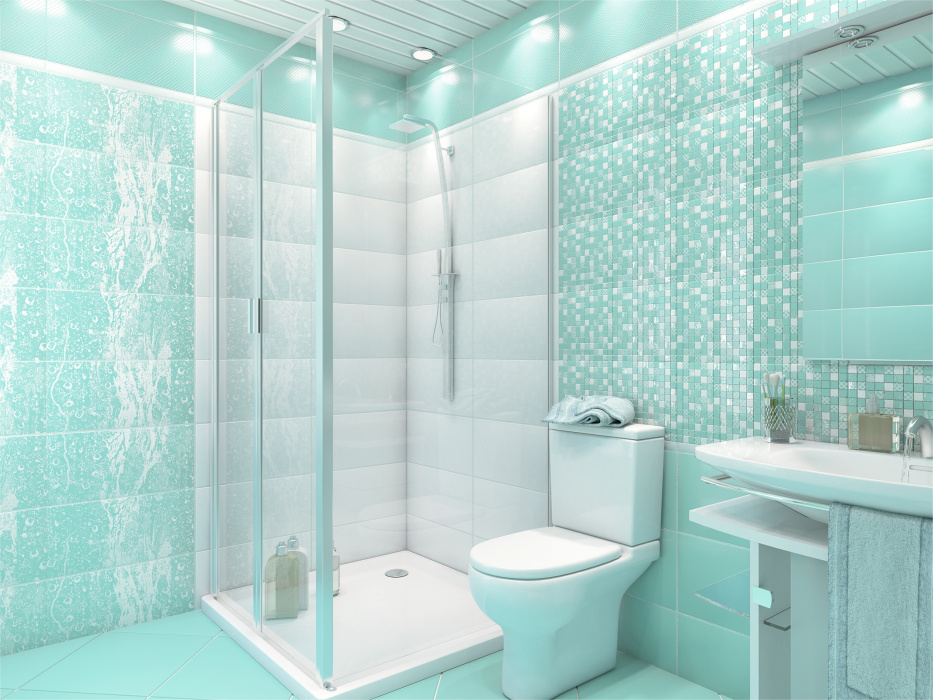 Плитка настенная "Luster Aquamarine" 500Х250 WT9LST16