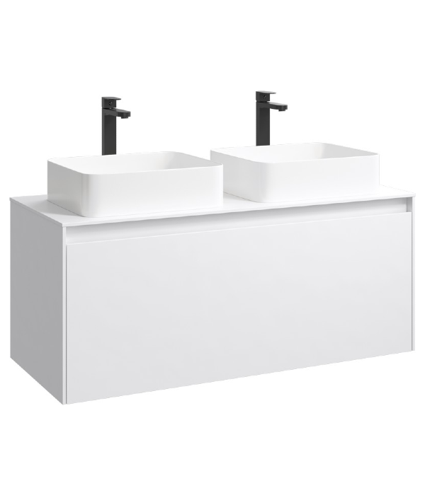 Тумба подвесная с раковиной AQWELLA "Mobi-120" Тумба подвесная с раковиной AQWELLA "Mobi-120"