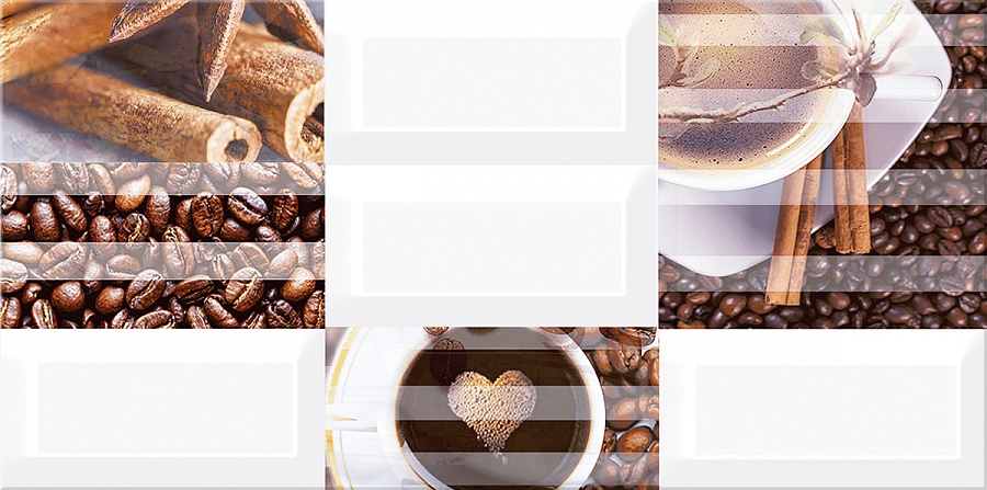 Декор "ВОГ" Мокко 405Х201 Декор "ВОГ" Мокко 405Х201