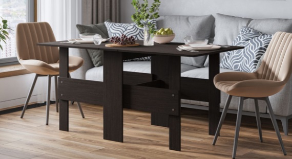 Стол-книжка Стандарт 800Х750Х1600 Венге Стол-книжка Стандарт 800Х750Х1600 Венге