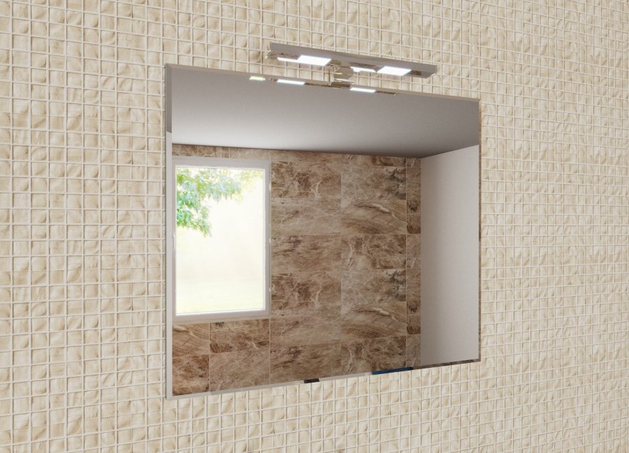 Зеркало Эстет "Vegas" 800Х20Х700 Зеркало Эстет "Vegas" 800Х20Х700