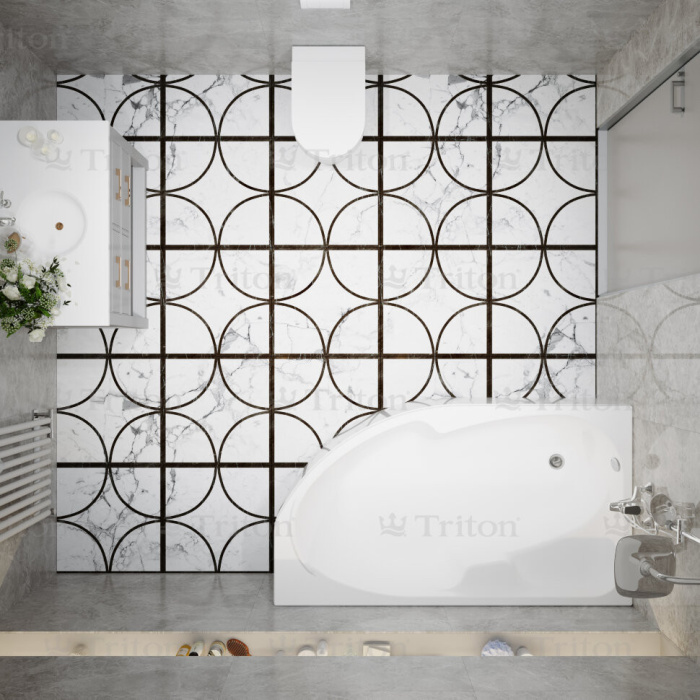 Ванна "София 170Х95" левая