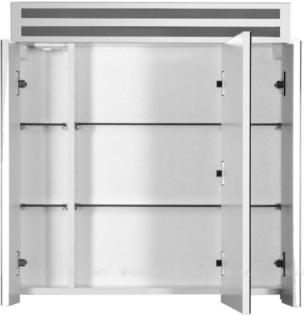 Зеркальный шкаф AQUANET "Эколь 80"