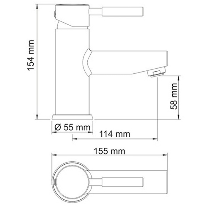 Смеситель для раковины WasserKRAFT "Wern" 4203