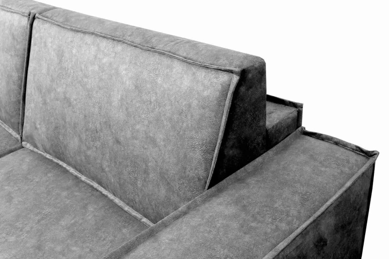 Диван-кровать угловой "Тулон 7" СТАНДАРТ Аликанте серый