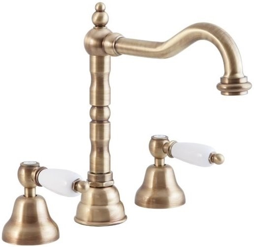 Смеситель для раковины на три отверстия CEZARES "FIRST" Смеситель для раковины на три отверстия CEZARES "FIRST"