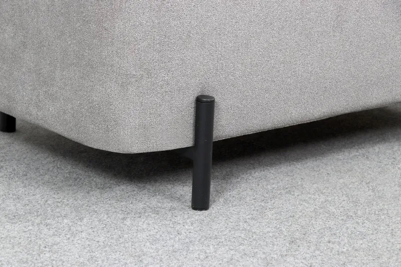 Банкетка "Портленд" Торонто серый