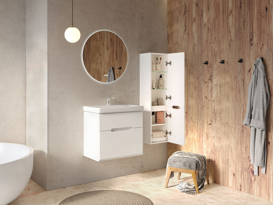 Пенал подвесной Moduo Slim 115 Белый