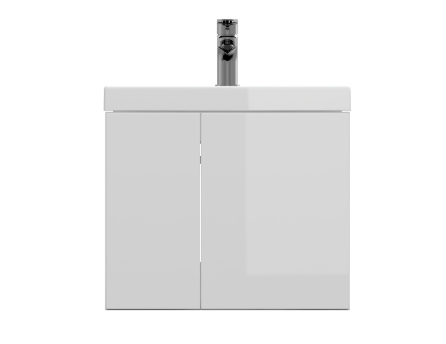 Тумба подвесная с раковиной Cersanit "COLOUR 50"