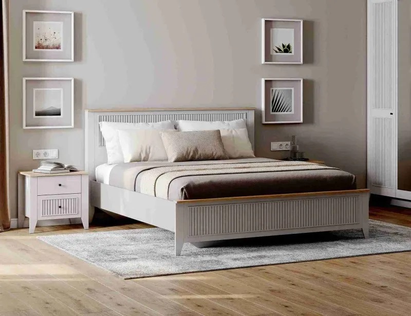 Кровать 1800 "Валенсия" матрасное основание включено (ламели)