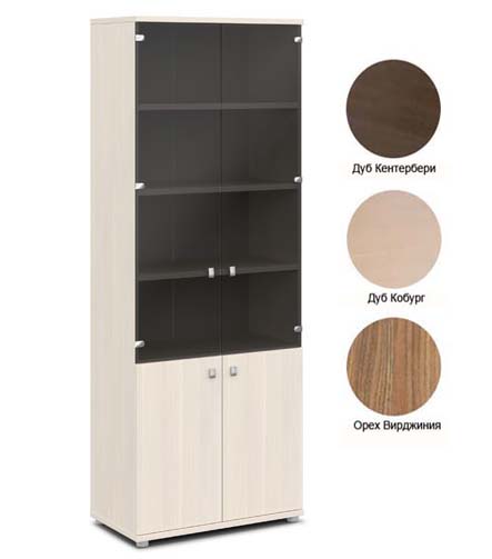 Шкаф со стеклом "VASANTA" V-634 Шкаф со стеклом "VASANTA" V-634