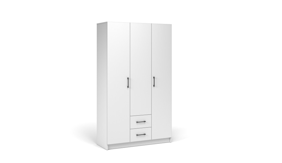 Шкаф "Чикаго вайт" 3 двери 2 ящика Шкаф "Чикаго вайт" 3 двери 2 ящика