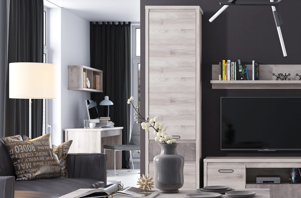 Шкаф "ДЖАЗ" 2D1S