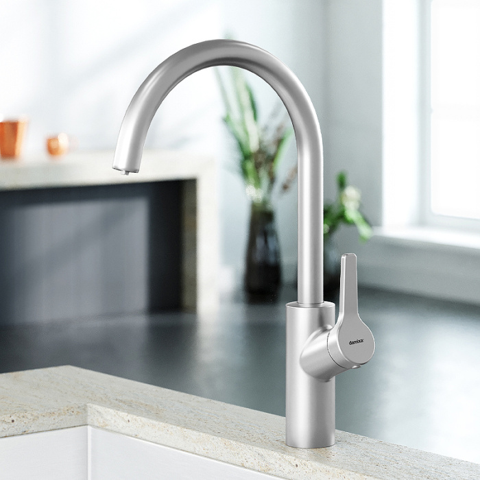 Смеситель для кухни Damixa Eclipse 310721400 Никель Смеситель для кухни Damixa Eclipse 310721400 Никель