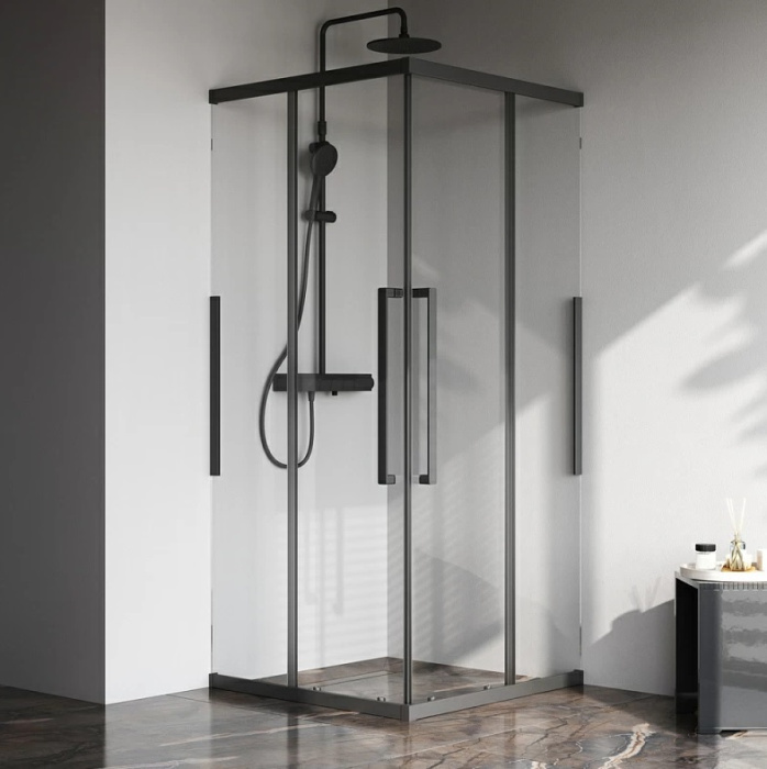 Душевое ограждение Func "Square Slide" 120Х80 Душевое ограждение Func "Square Slide" 120Х80