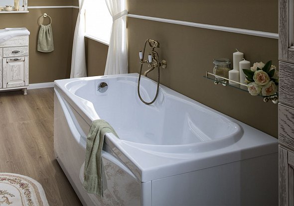 Ванна акриловая AQUANET "VIOLA" 180Х75