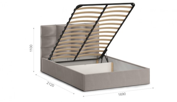 Кровать с подъемным механизмом "Вена" 160*200