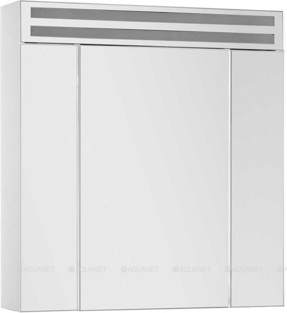 Зеркальный шкаф AQUANET "Эколь 80" Зеркальный шкаф AQUANET "Эколь 80"