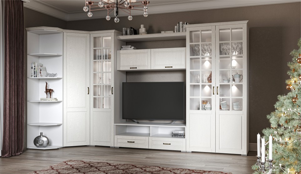 Гостиная "Лацио" Белый Гостиная "Лацио" Белый