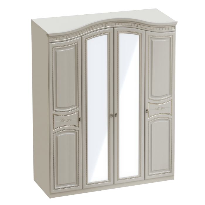 Шкаф четырехдверный "Николь" Шкаф четырехдверный "Николь"