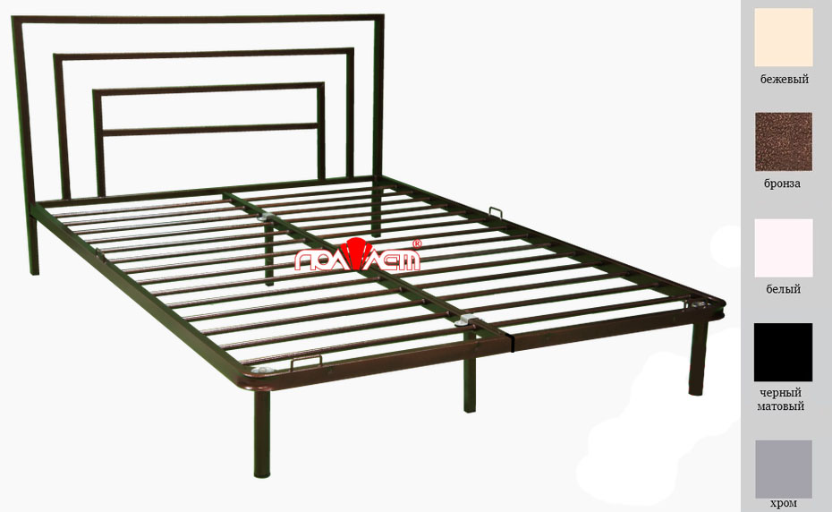 Кровать "Агата-1(1,2)" КР 415-1 Кровать "Агата-1(1,2)" КР 415-1