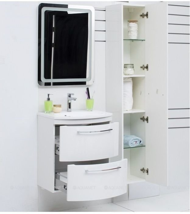 Пенал AQUANET "Тока 1s" R одна дверь