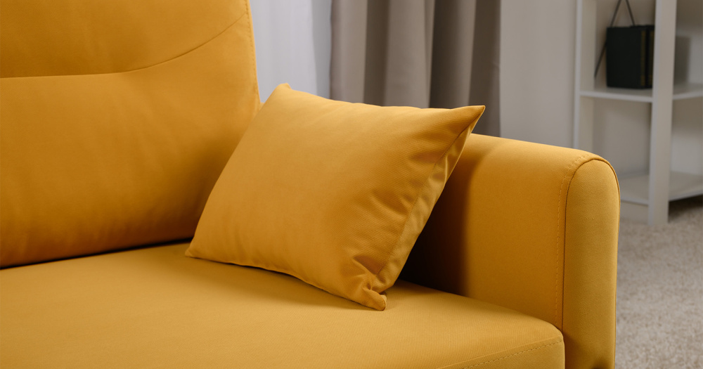 Диван "Барселона" ТД 671 Diagonal 540 (желтый)