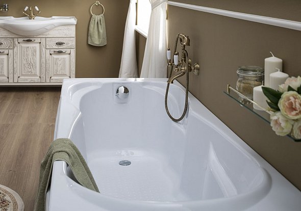 Ванна акриловая AQUANET "VIOLA" 180Х75