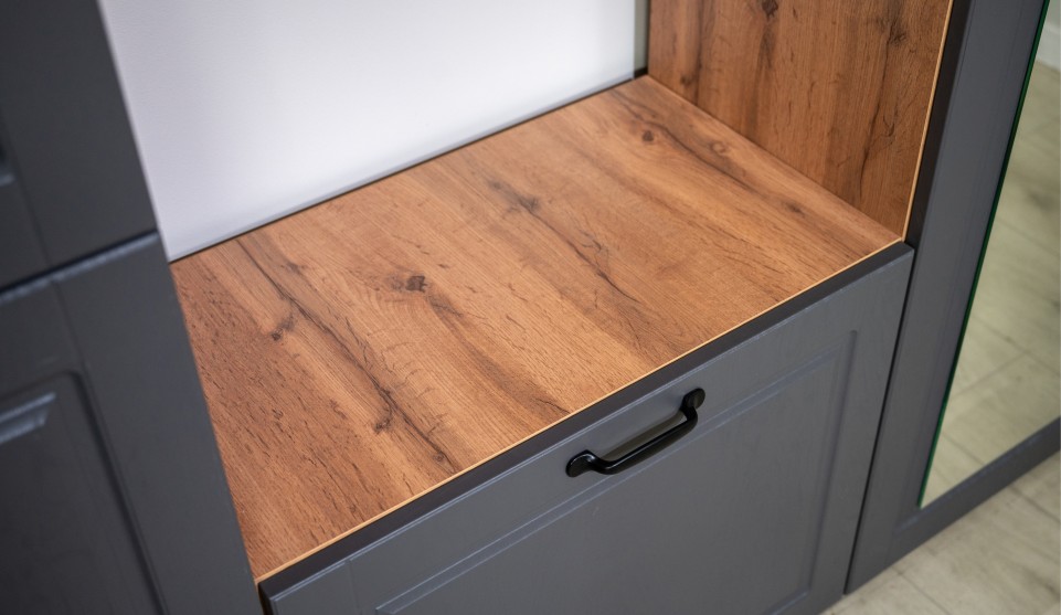 Прихожая "Лацио Сканди" (ручки черные)