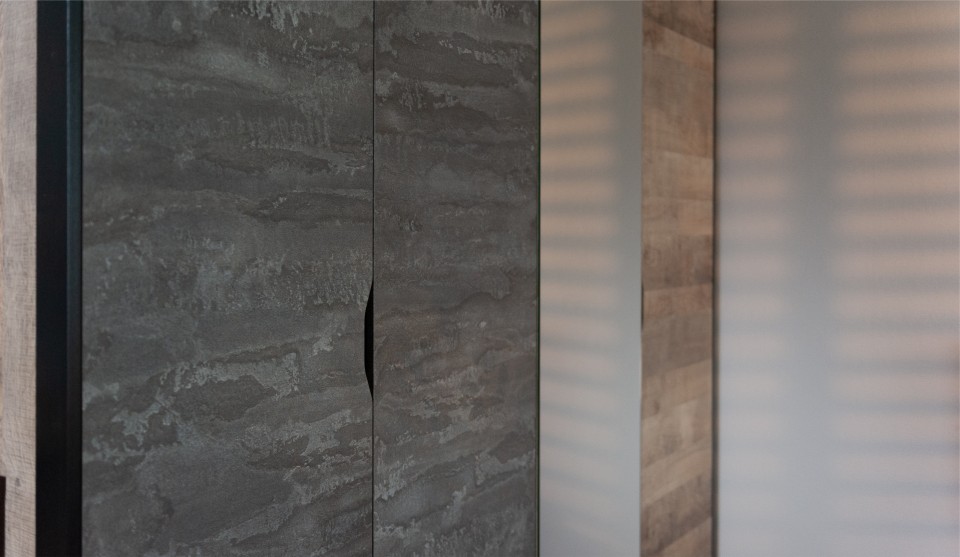 Шкаф 4-х дверный с зеркалом "Стокгольм"