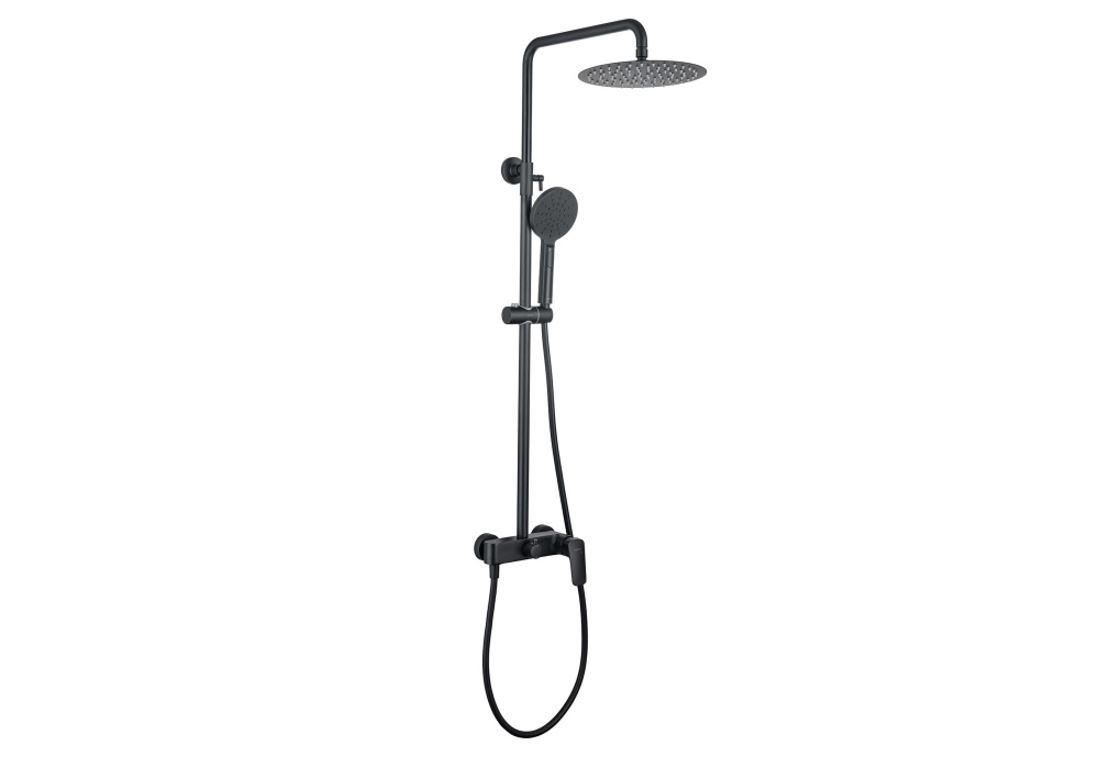 Душевая система "Aquatek" 250мм матовый черный AQ2060MB Душевая система "Aquatek" 250мм матовый черный AQ2060MB