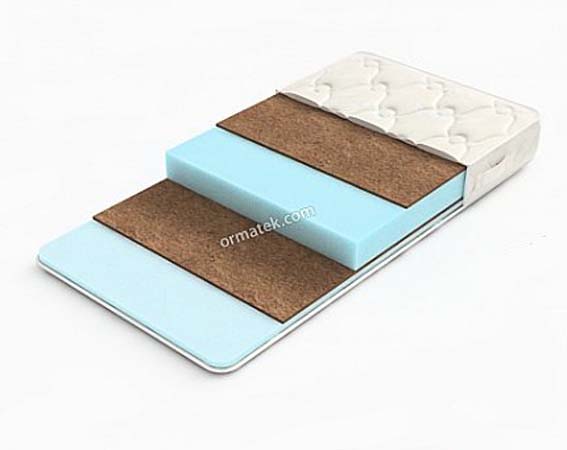 Матрас Optima Hard Cocos 160Х190 с чехлом Cotton-Double Матрас Optima Hard Cocos 160Х190 с чехлом Cotton-Double