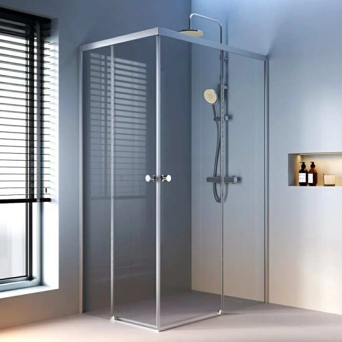 Душевое ограждение X-Joy Square "Slide" 120Х80 Душевое ограждение X-Joy Square "Slide" 120Х80