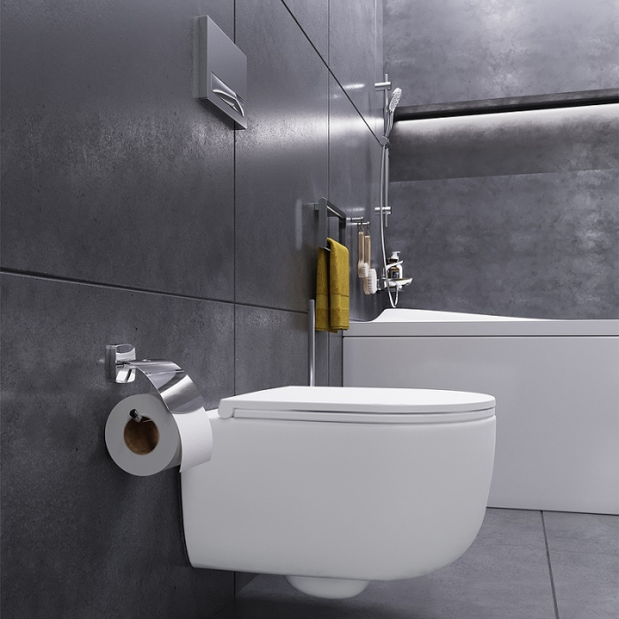 Унитаз подвесной Damixa "Sirius" с сиденьем Микролифт 360Х490Х330