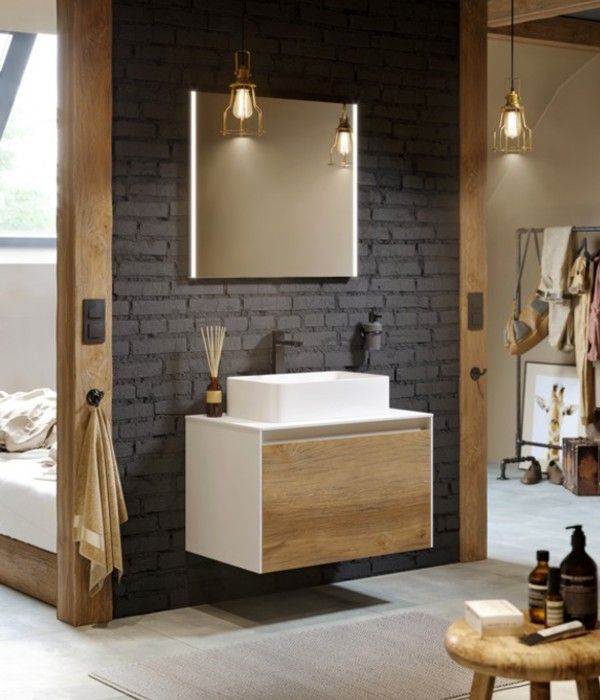 Тумба подвесная с раковиной AQWELLA "Mobi-80" Тумба подвесная с раковиной AQWELLA "Mobi-80"